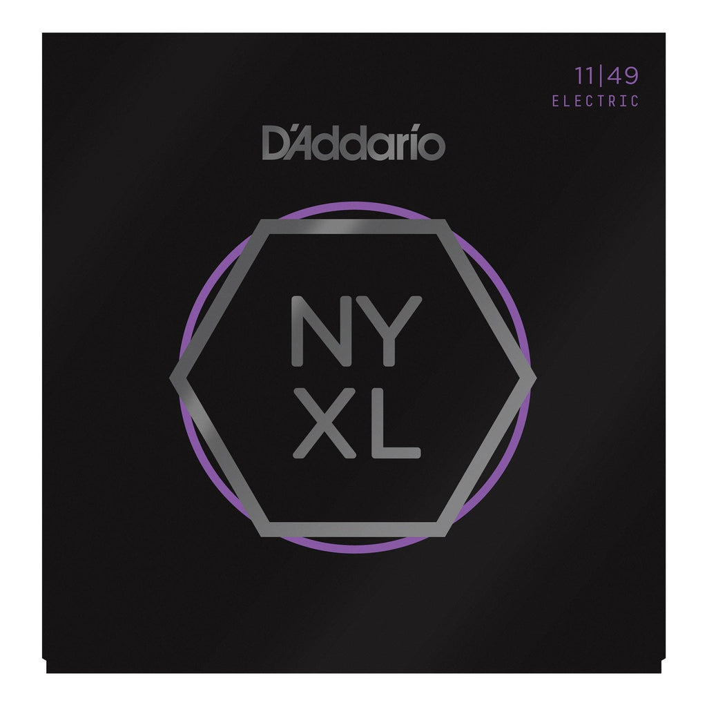 NYXL1149-D'Addario NYXL1149 Medium Electric Guitar Strings (11-49)-Living Music