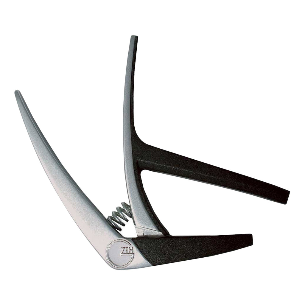 G7NC-G7th 'Nashville' Nylon String Classical Guitar Capo (Silver)-Living Music