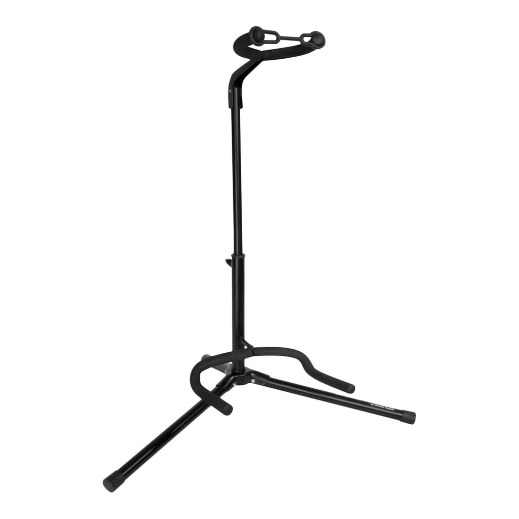 JS-TG101-JamStands Tubular Guitar Stand (Black)-Living Music