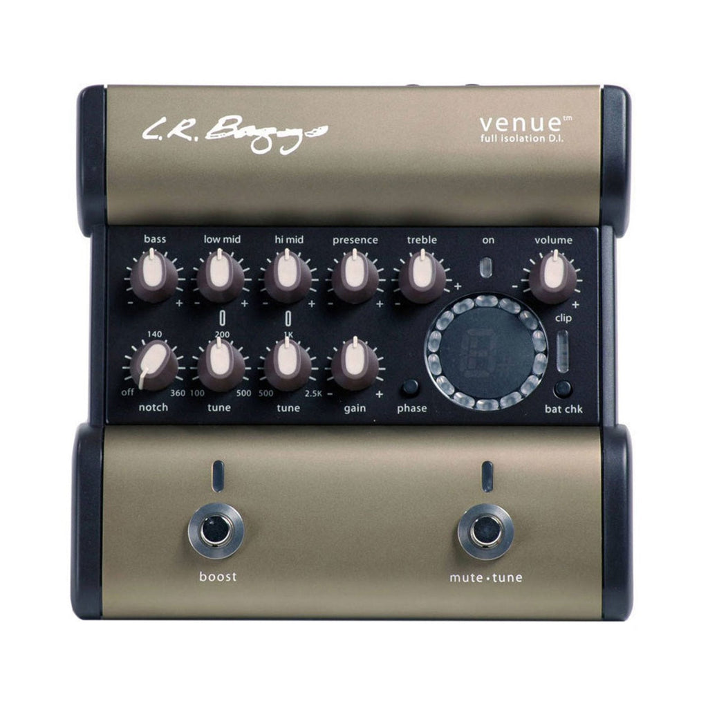 LRBVEN-DI-LR Baggs 'Venue' DI Acoustic Guitar Pedal with Tuner-Living Music