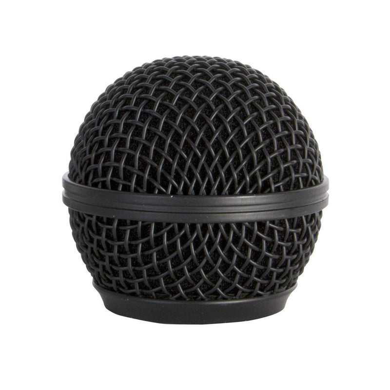 -On Stage Steel Mesh Microphone Grille (Black)-Living Music