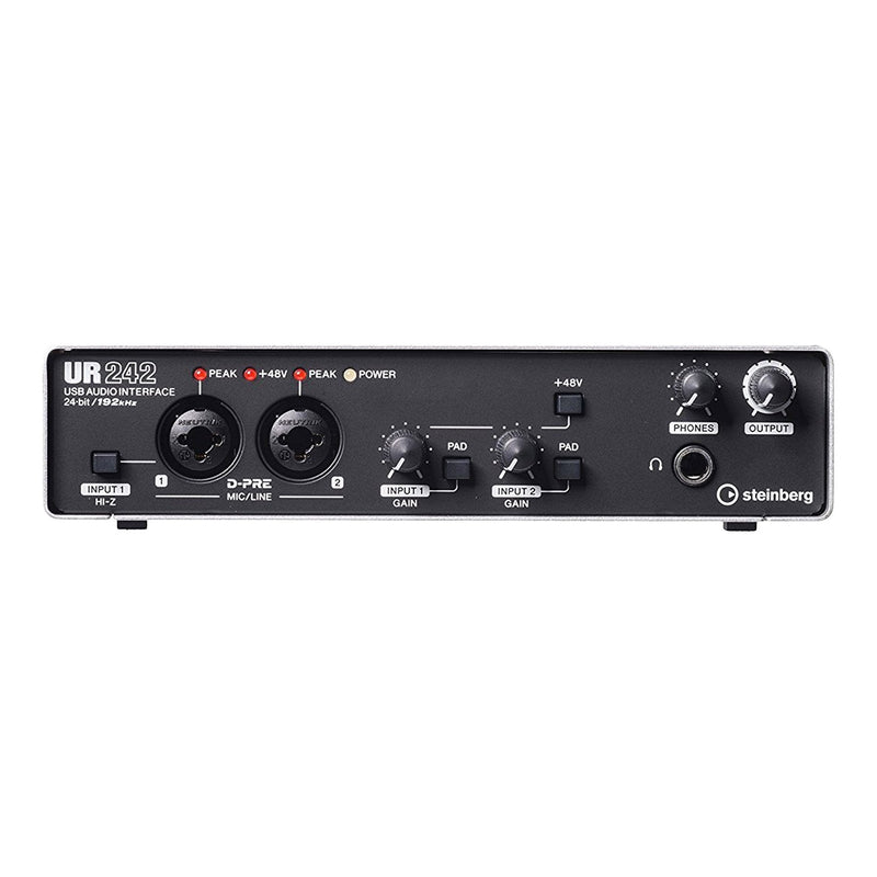 -Steinberg 'UR242' 4-Channel USB Audio Interface with Cubase AI-Living Music