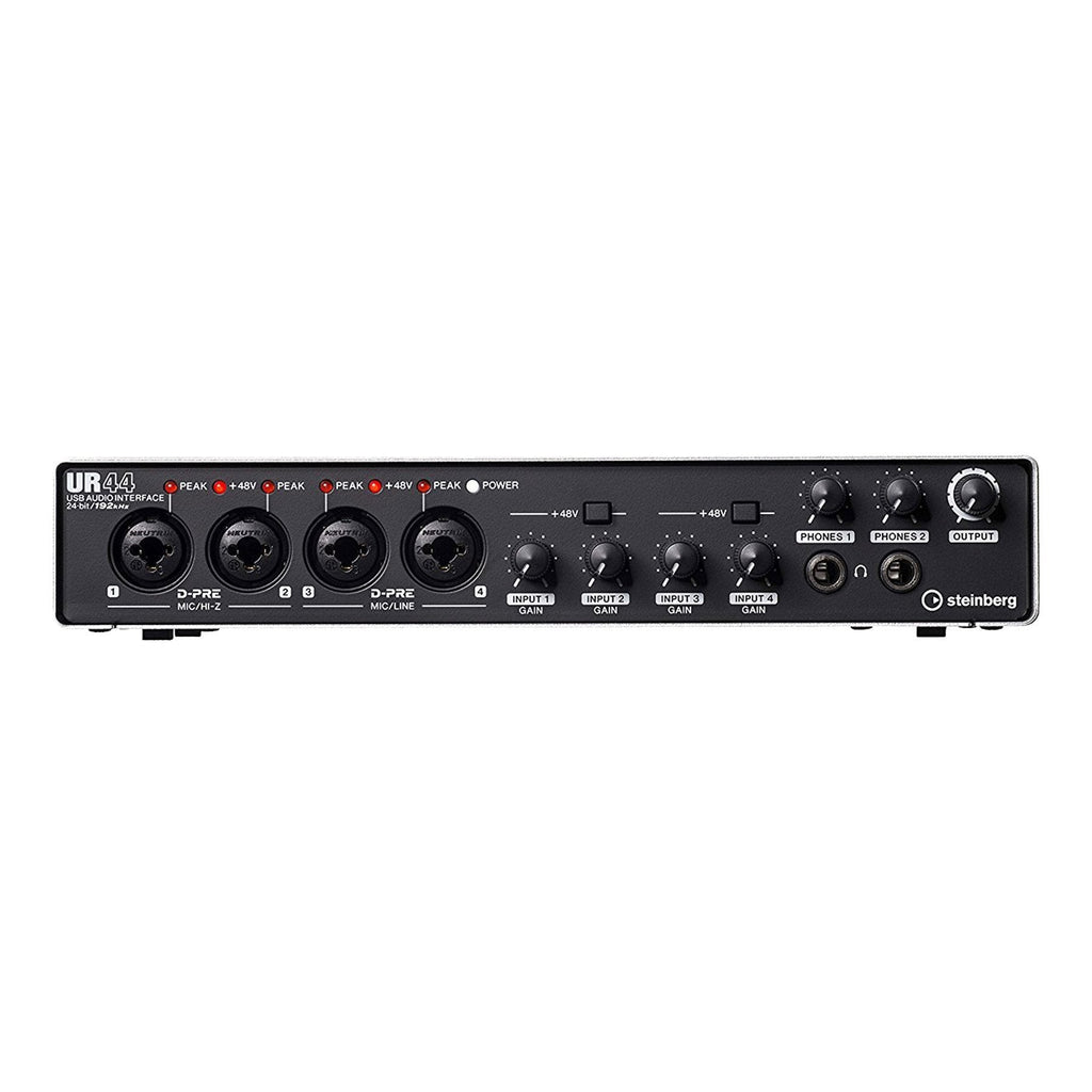 -Steinberg 'UR44' 6-Channel USB and Midi Audio Interface with Cubase AI-Living Music