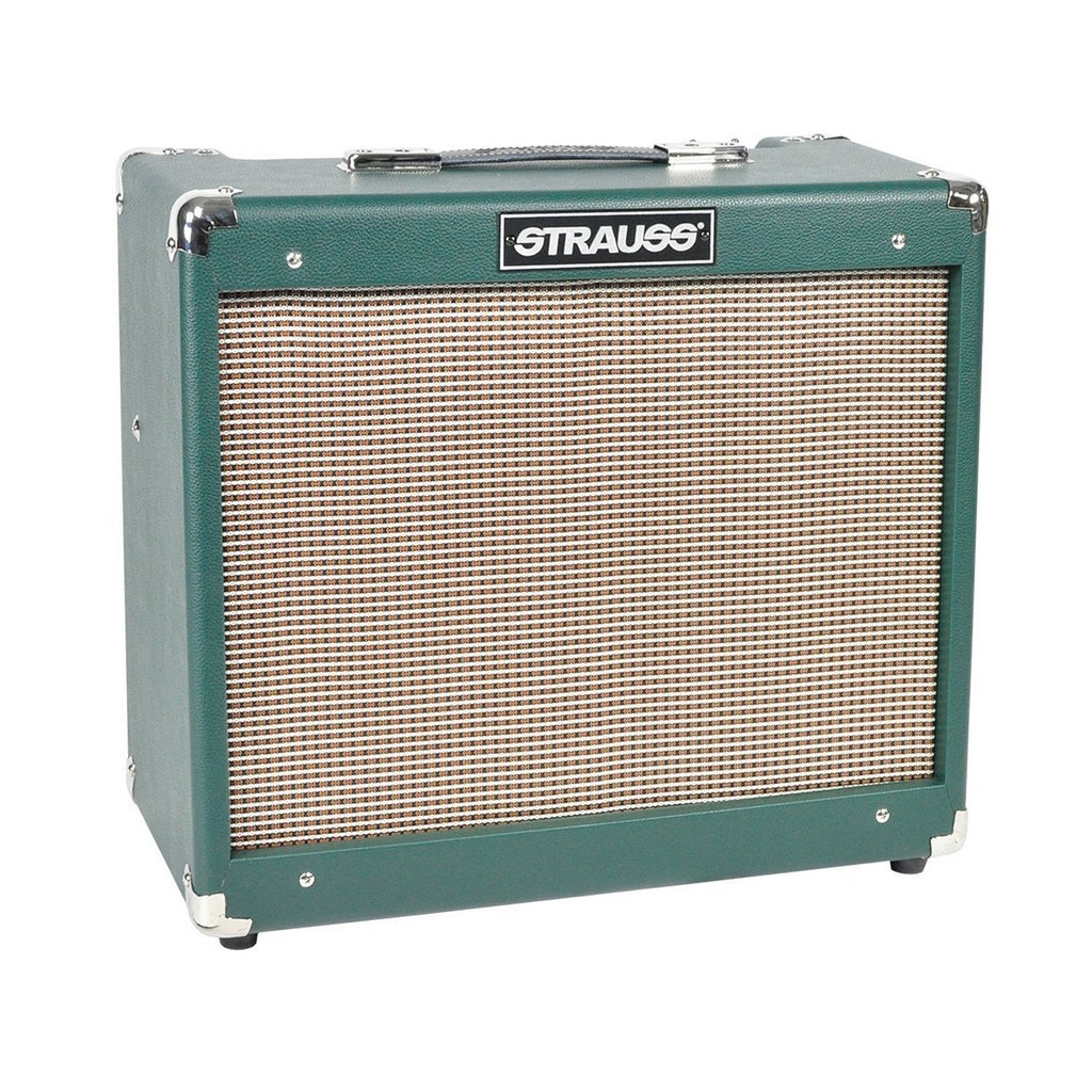 SVT-20R-GRN-Strauss SVT-20R 20 Watt Combo Valve Amplifier with Reverb (Green)-Living Music