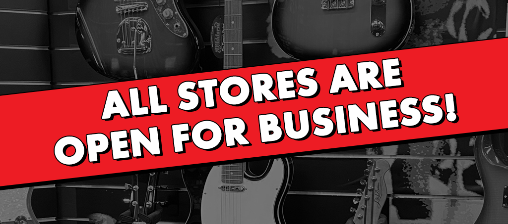 NEWS: All Living Music Stores Are Open For Business!