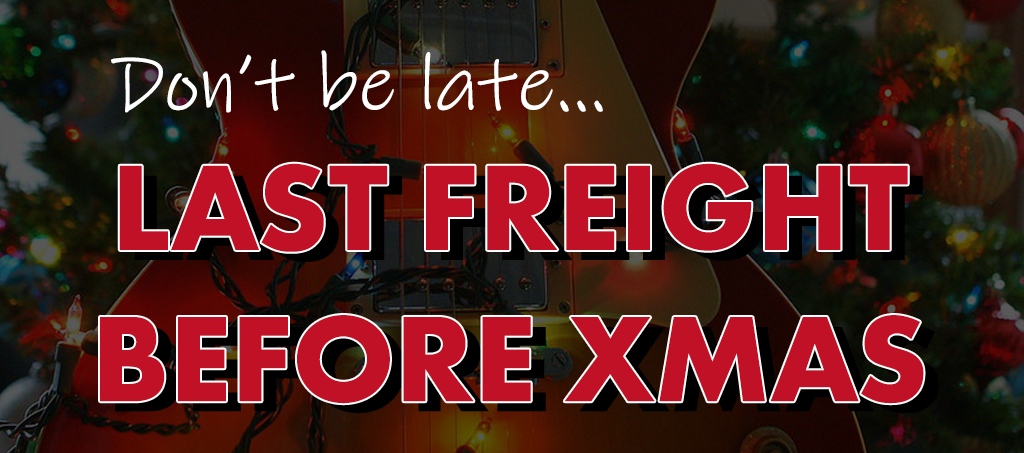 NEWS: Last Freight Before Christmas