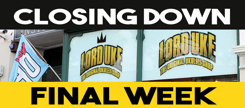 Lordzuke FINAL WEEK: Living Music's Pop Up Shop is Closing Down