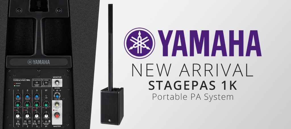 NEW ARRIVALS: Yamaha STAGEPAS 1K Portable PA System