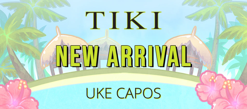 NEW ARRIVALS: Tiki Ukulele Capos