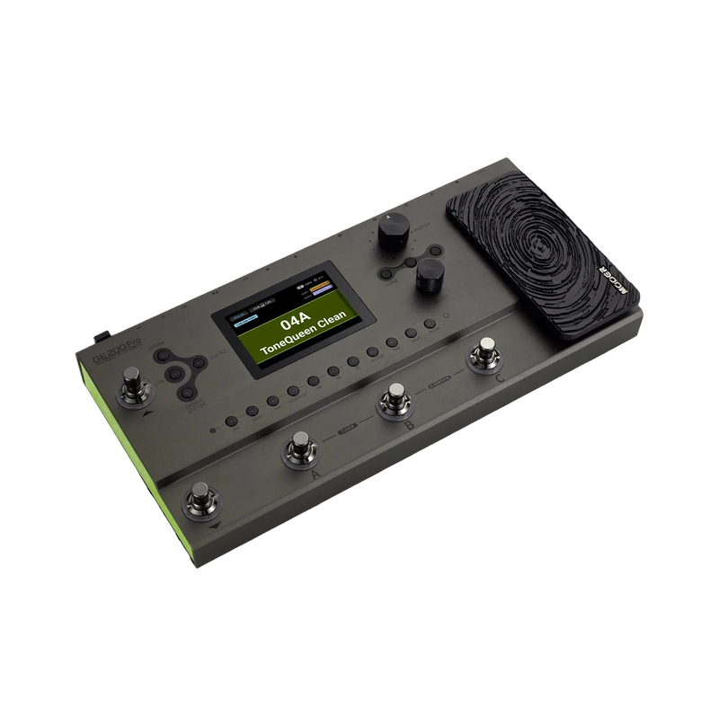 -Mooer GE-200 Pro Guitar Multi-Effects Processor (Grey)-Living Music