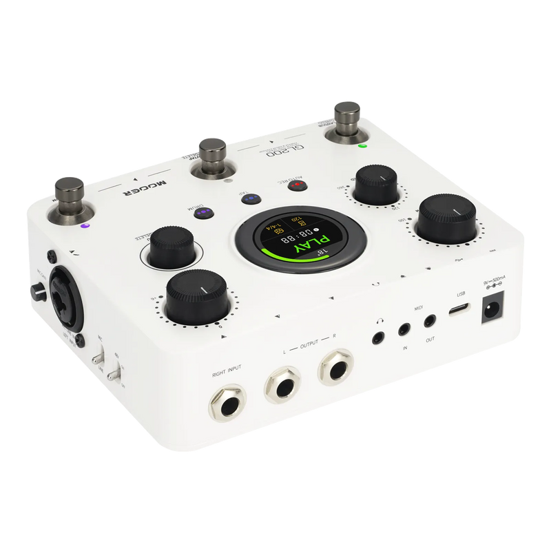 -Mooer GL200 Groove Loop Phrase and Drum Station Pedal-Living Music