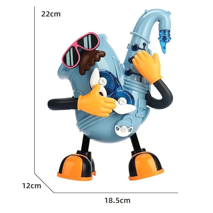 -Mr Rock Dancing Groovy Lit-up Guitar Man-Living Music