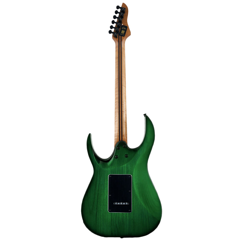 -Mooer GTRS M810 Intelligent Guitar (Green Burst)-Living Music