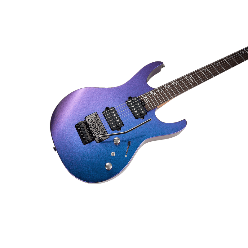 -MOOER MMT100 FLOYD ROSE ELECTRIC GUITAR (AURORA PURPLE)-Living Music
