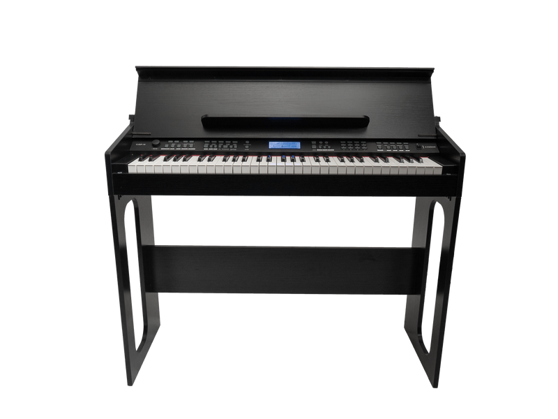 -Crown CJDP 61-Key Touch Responsive Digital Piano (Black)-Living Music