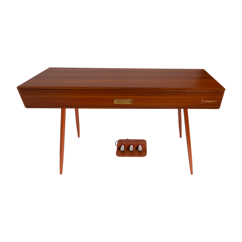 -CROWN CMDP-916-WGN UPRIGHT HIDEAWAY DIGITAL PIANO (Woodgrain)-Living Music