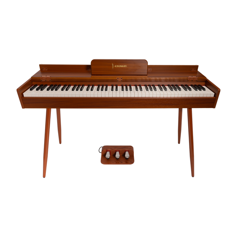 -CROWN CMDP-919-WDG 88 NOTE PORTABLE DIGITAL PIANO (WOODGRAIN)-Living Music