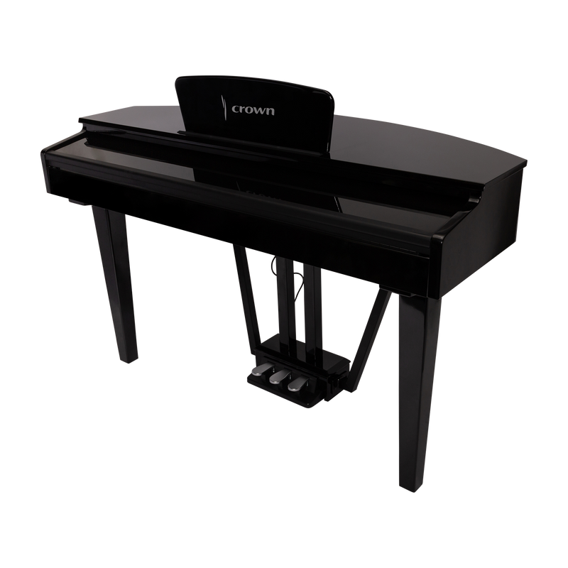 -CROWN CMG-1-BLK DIGITAL GRAND PIANO (Gloss Black)-Living Music