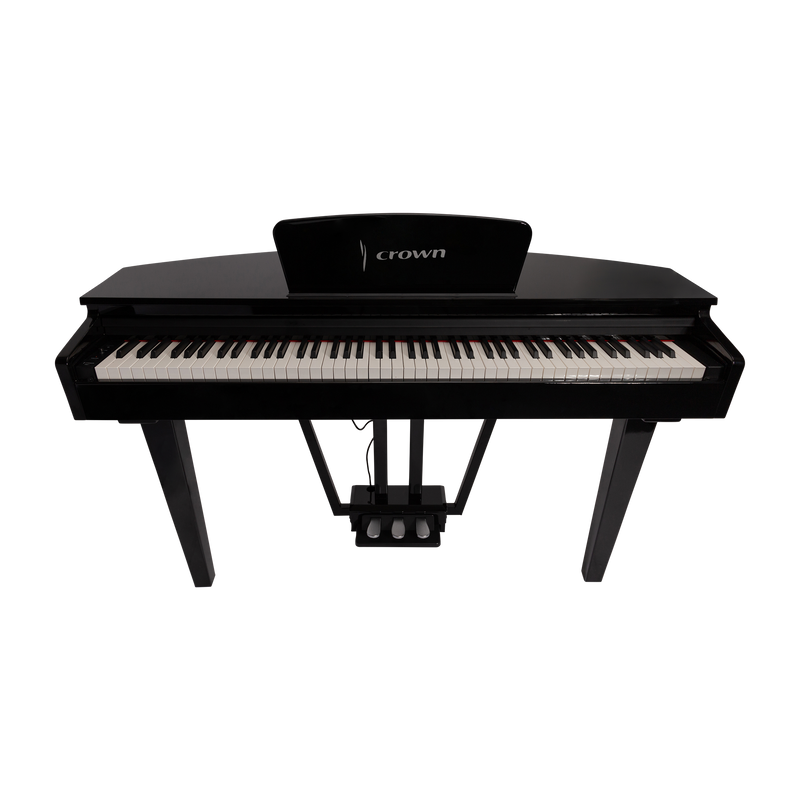-CROWN CMG-1-BLK DIGITAL GRAND PIANO (Gloss Black)-Living Music