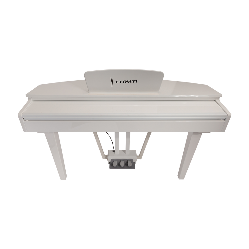 -CROWN CMG-1-WHT DIGITAL GRAND PIANO (Gloss White)-Living Music