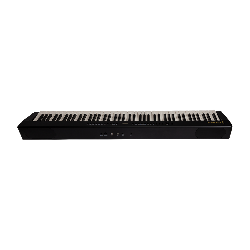 -CROWN CPP-811-BLK 88 NOTE PORTABLE DIGITAL PIANO (BLK)-Living Music