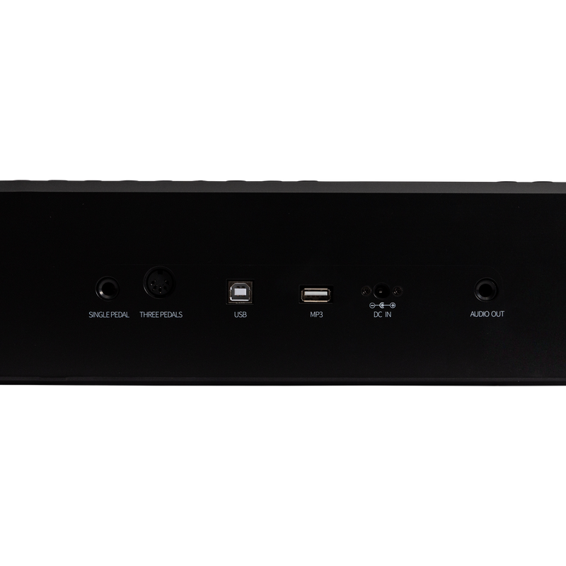 -CROWN CPP-811-BLK 88 NOTE PORTABLE DIGITAL PIANO (BLK)-Living Music