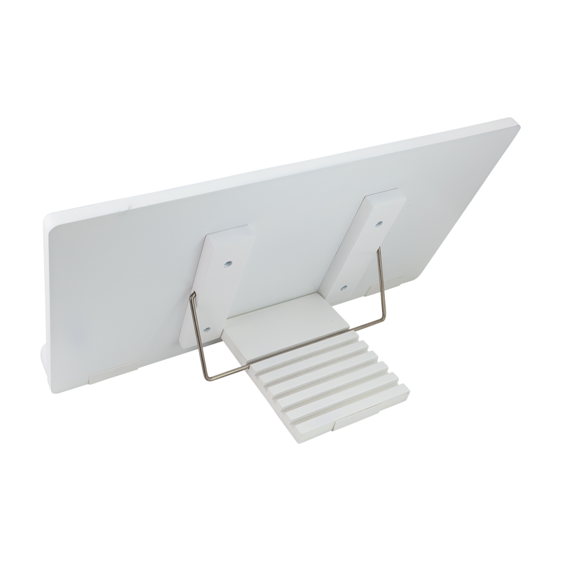 -Crown Wooden Piano Stand for CDP-811 Digital Piano WHITE-Living Music