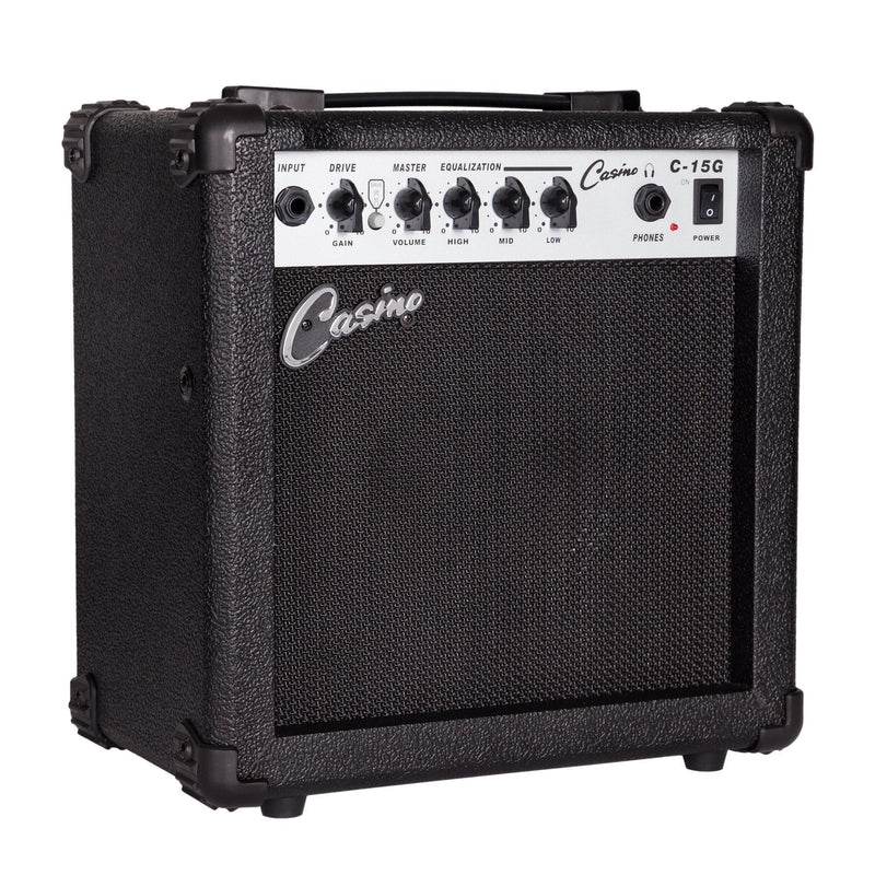 C-15G-BLK-Casino 15 Watt Guitar Amplifier-Living Music