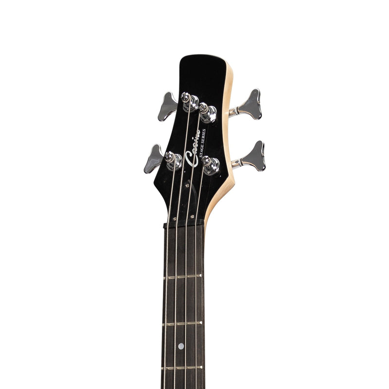 -Casino '24 Series' Tune-Style Electric Bass Guitar and 15 Watt Amplifier Pack (Black)-Living Music