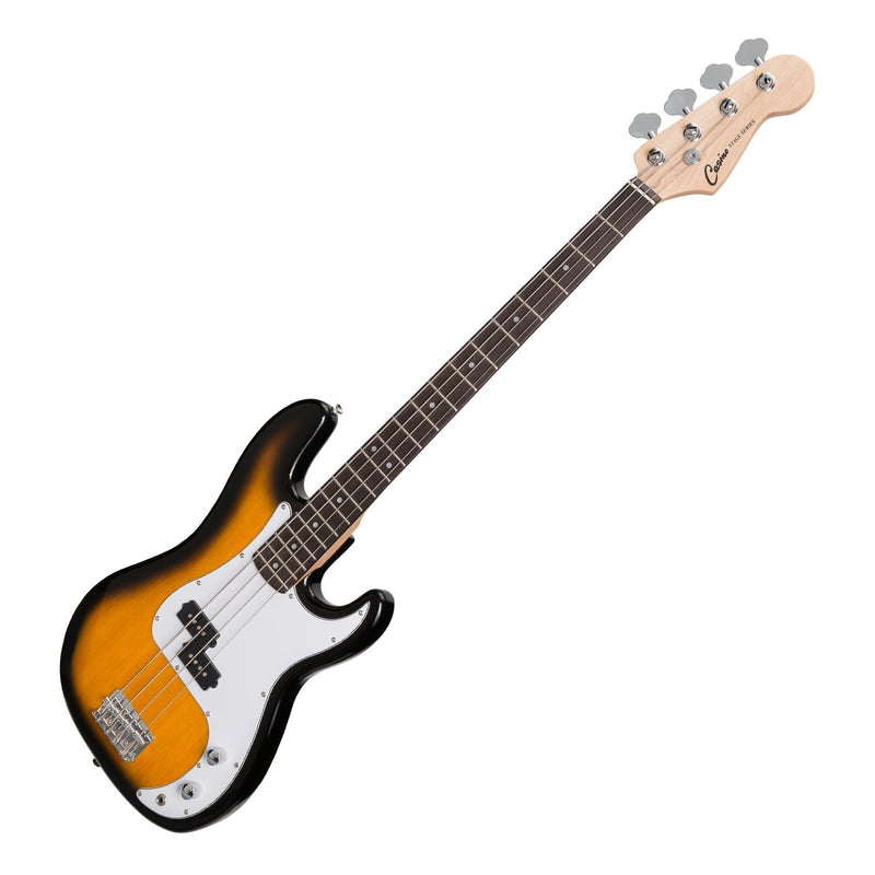 CPB-21-TB-Casino P-Style Electric Bass Guitar (Tobacco Burst)-Living Music