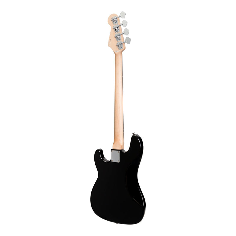 -Casino P-Style Electric Bass Guitar and 15 Watt Amplifier Pack (Black)-Living Music