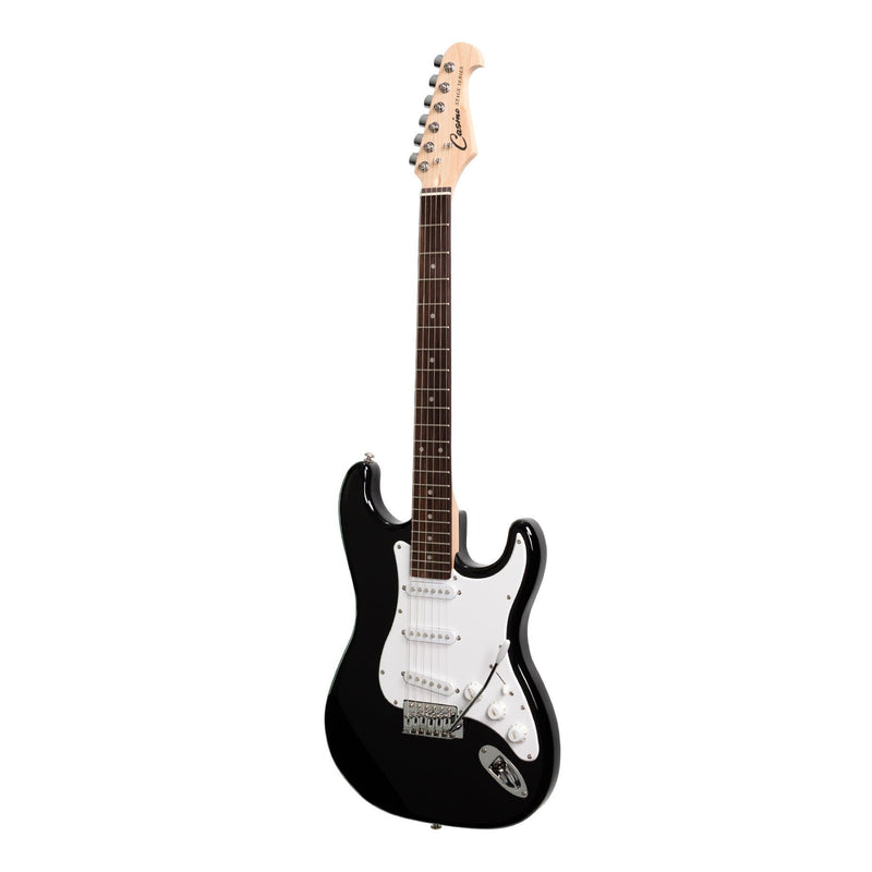 CST-22-BLK-Casino ST-Style Electric Guitar Set (Black)-Living Music