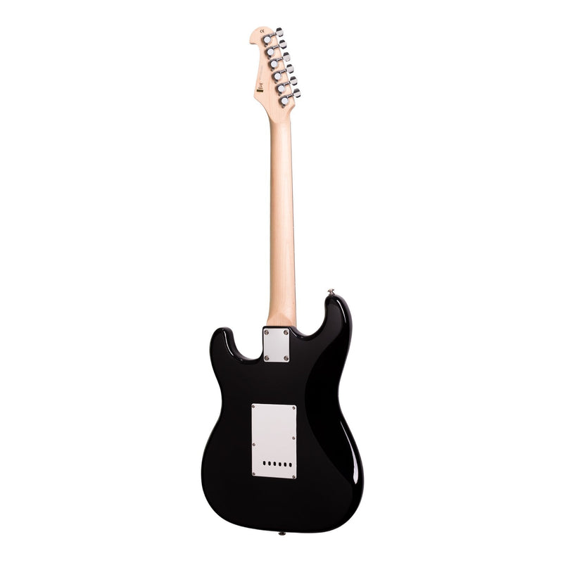 CST-22-BLK-Casino ST-Style Electric Guitar Set (Black)-Living Music