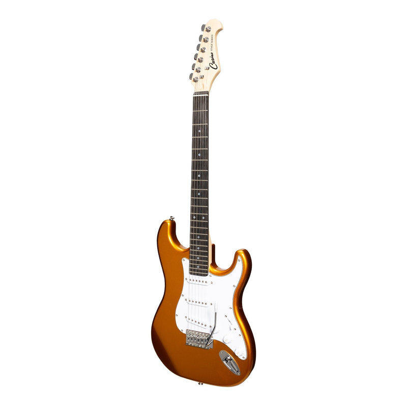 CST-22-GLD-Casino ST-Style Electric Guitar Set (Gold Metallic)-Living Music