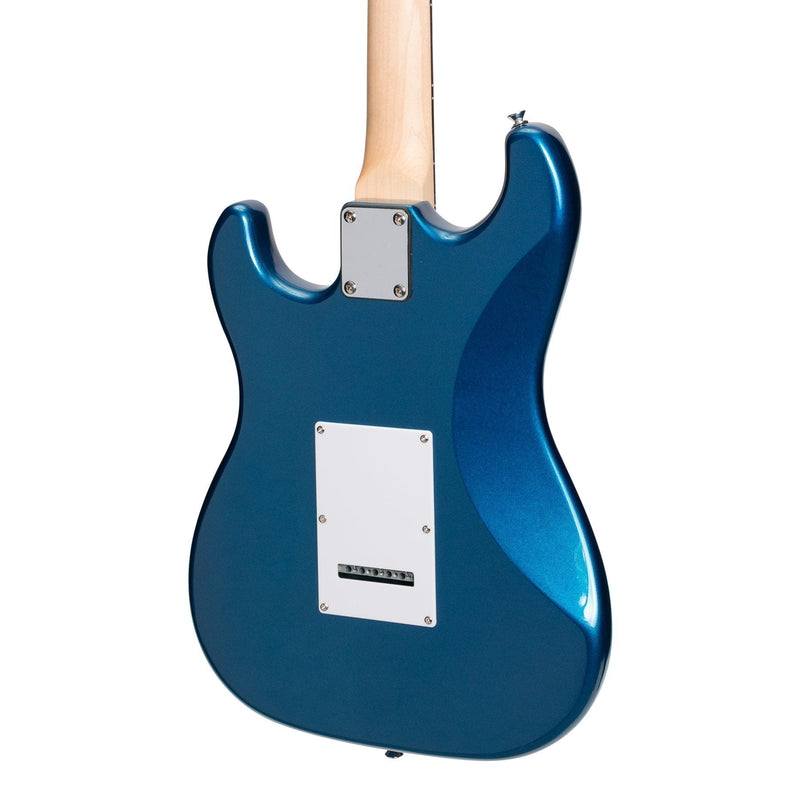 -Casino ST-Style Electric Guitar Set (Metallic Blue)-Living Music