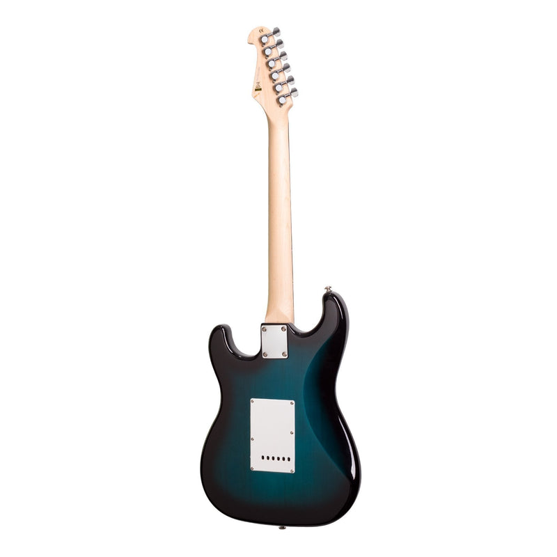 CP-E5-BLS-Casino ST-Style Electric Guitar and 10 Watt Amplifier Pack (Blue Sunburst)-Living Music
