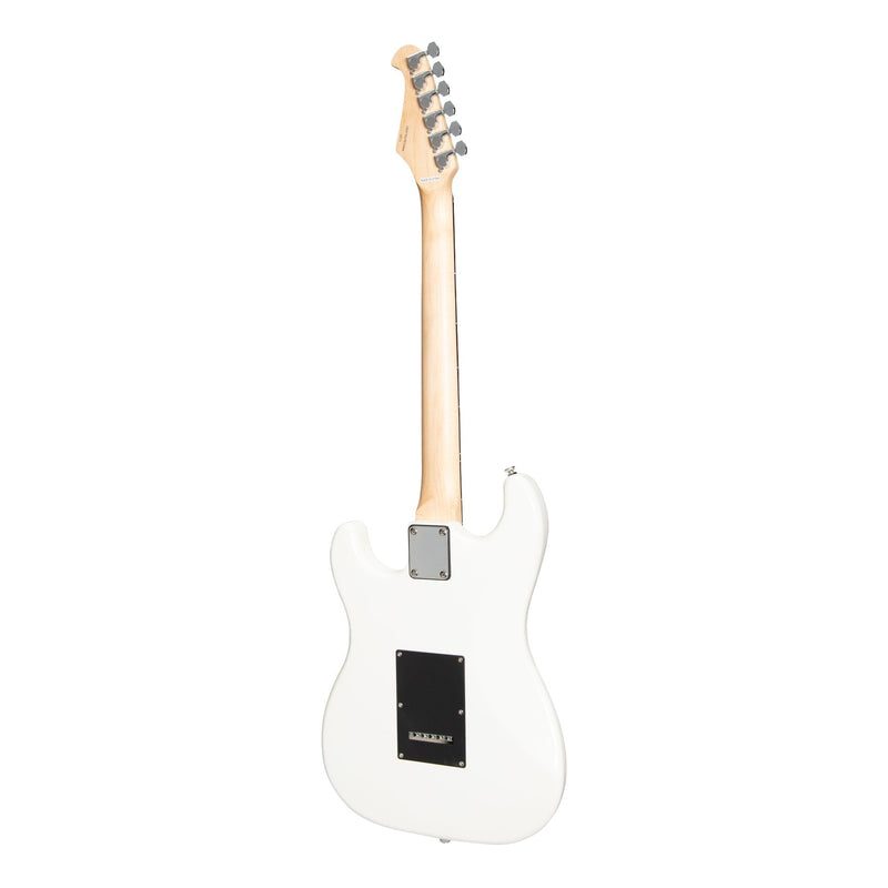 CP-E1-WHT-Casino ST-Style Electric Guitar and 15 Watt Amplifier Pack (White)-Living Music