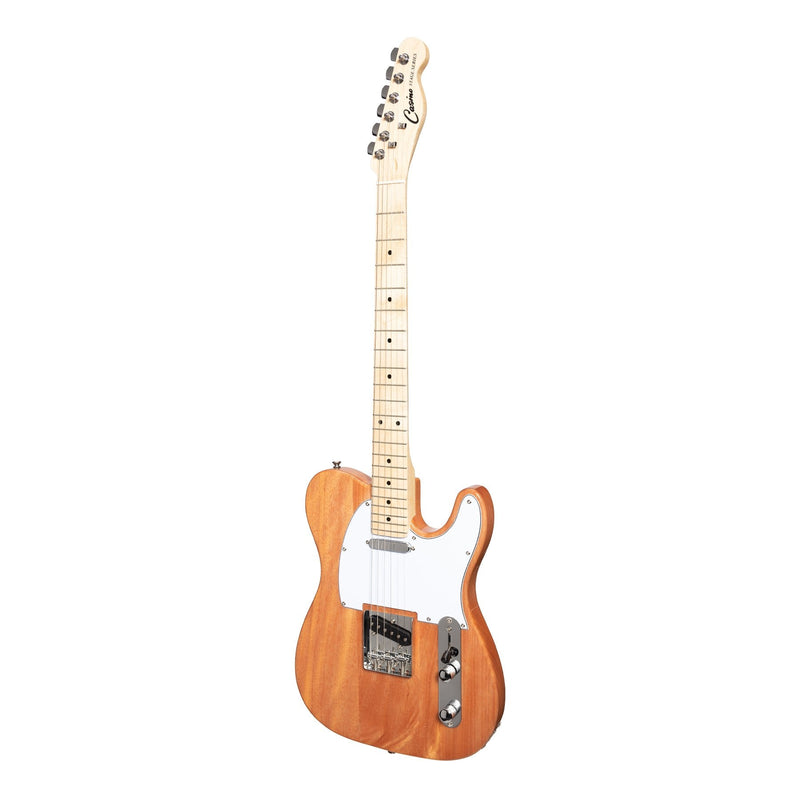 CJD-TL-NGL-Casino TE-Style Electric Guitar Set (Natural Gloss)-Living Music