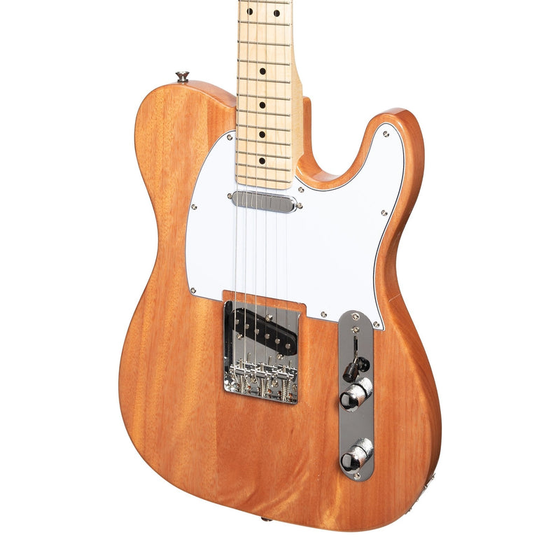 CJD-TL-NGL-Casino TE-Style Electric Guitar Set (Natural Gloss)-Living Music