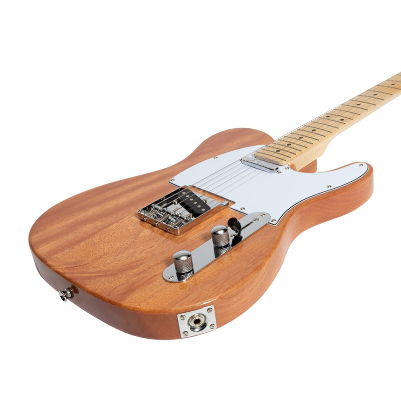 CJD-TL-NGL-Casino TE-Style Electric Guitar Set (Natural Gloss)-Living Music