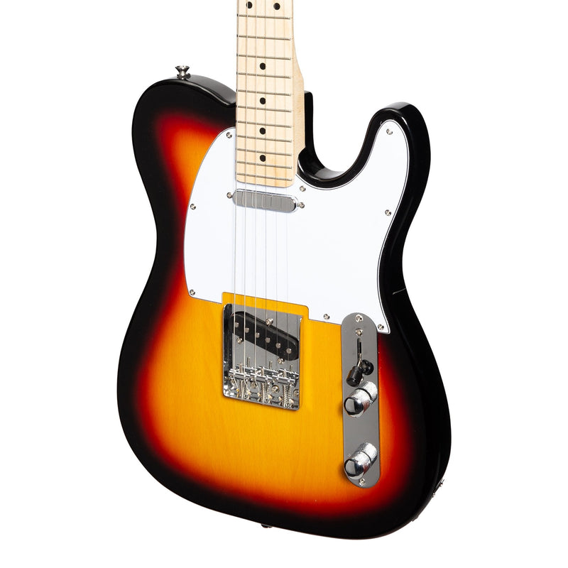 -Casino TE-Style Electric Guitar Set (Sunburst)-Living Music
