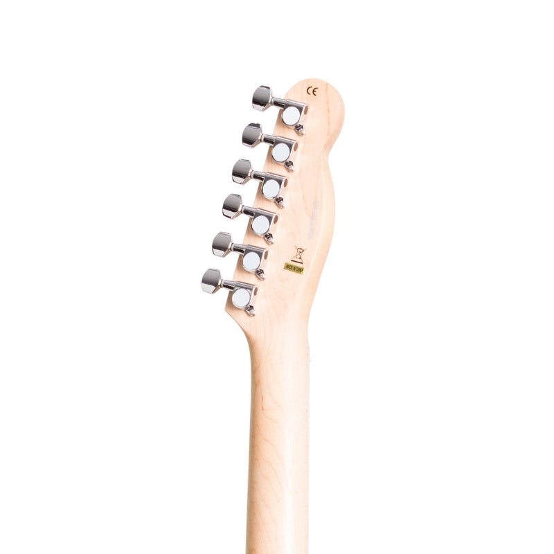 CJD-TLL-NGL-Casino TE-Style Left Handed Electric Guitar Set (Natural Gloss)-Living Music