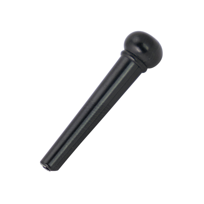 -Crossfire Acoustic Guitar Bridge Pins Set of 6 (Black)-Living Music
