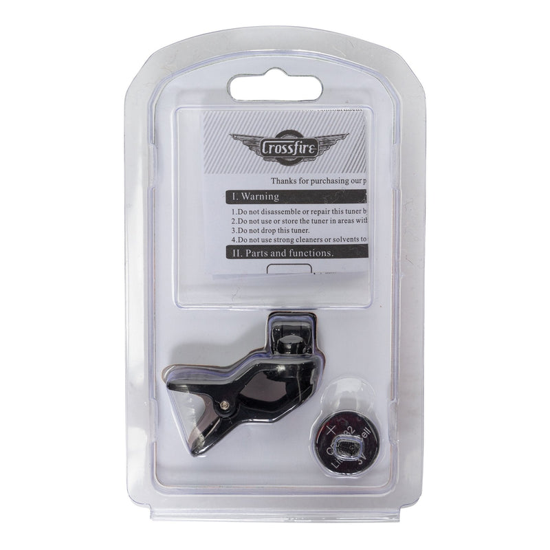 -Crossfire CHT-5B Chromatic Clip-On Tuner-Living Music