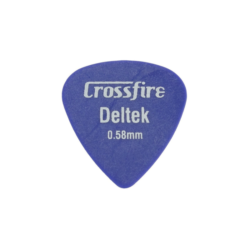 -Crossfire Deltek 0.58mm Canned Guitar Picks (20 Pack Assorted)-Living Music