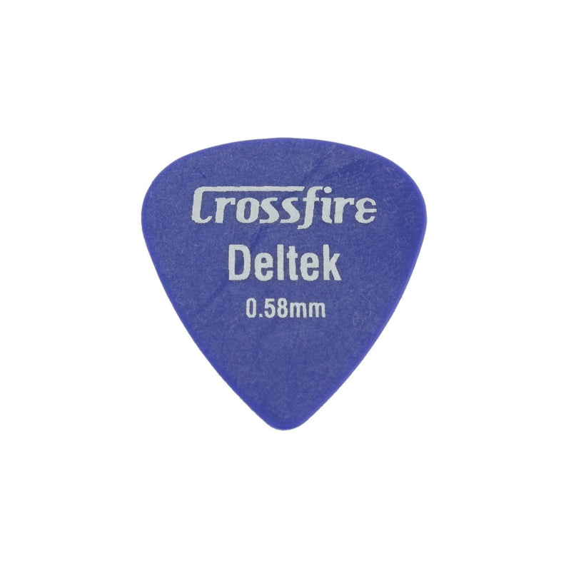 CPT-D58T-20-Crossfire Deltek 0.58mm Canned Guitar Picks (20 Pack Assorted)-Living Music