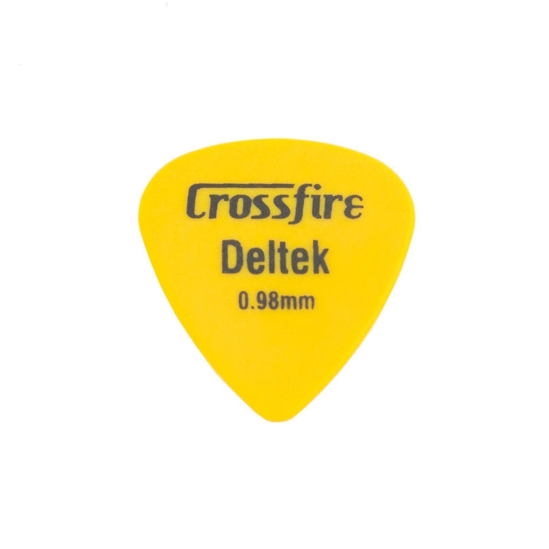 CPT-D96T-20-Crossfire Deltek 0.98mm Canned Guitar Picks (20 Pack Assorted)-Living Music