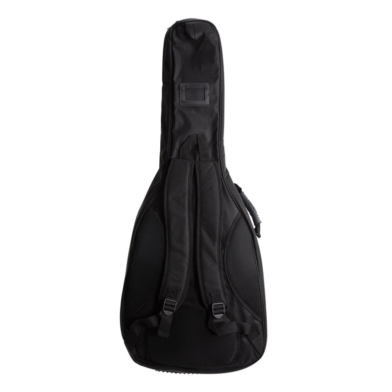 -Crossfire Deluxe Padded Dreadnought Acoustic Guitar Gig Bag (Black)-Living Music