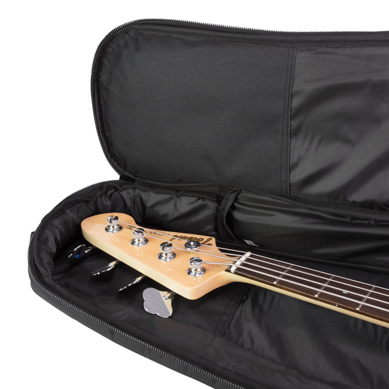 XFGB-DB-BLK-Crossfire Deluxe Padded Electric Bass Guitar Gig Bag (Black)-Living Music
