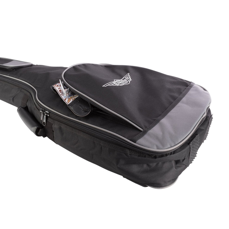 -Crossfire Standard Padded Classical Guitar Gig Bag (Black)-Living Music